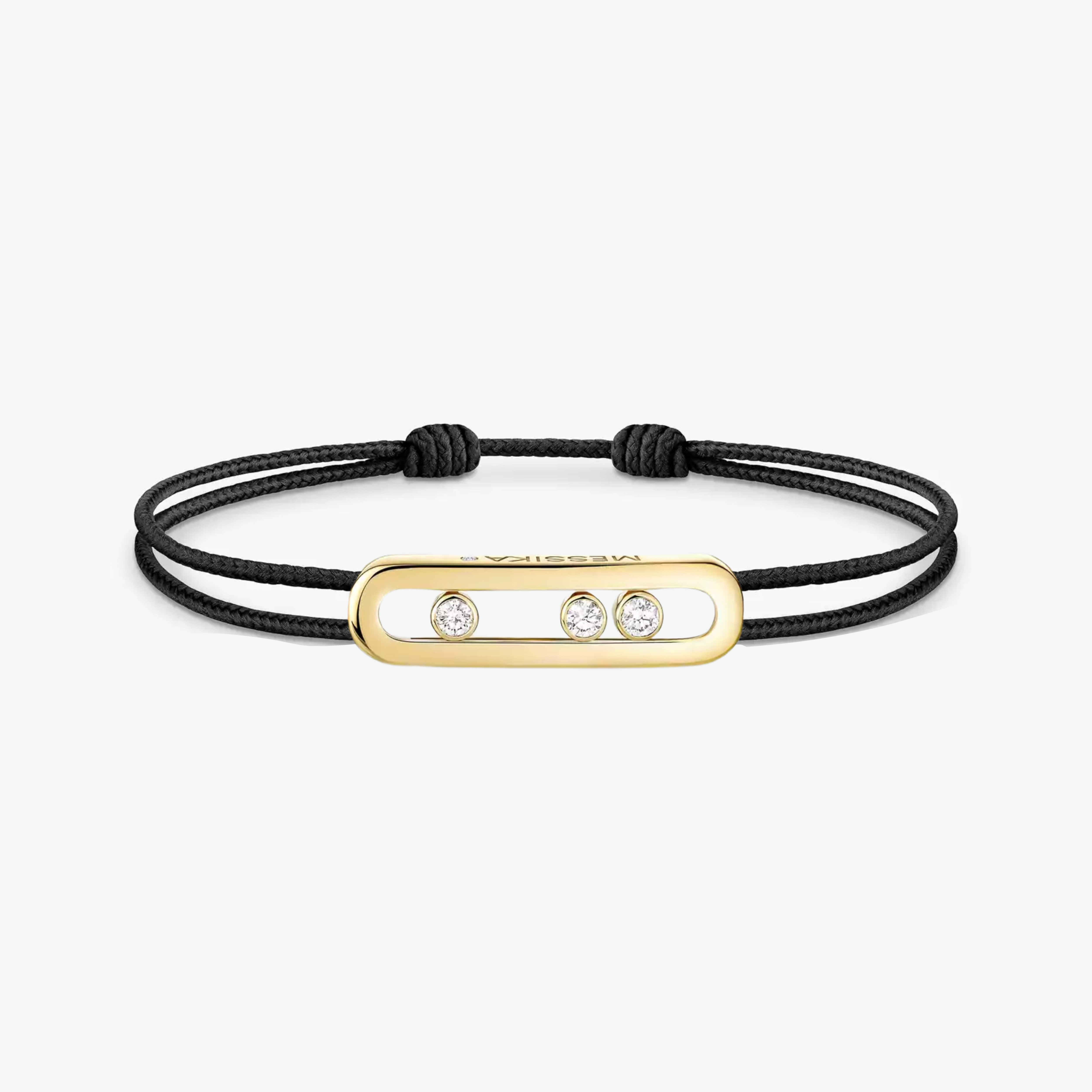 BRACELET MESSIKA CORDE NOIR GOLD