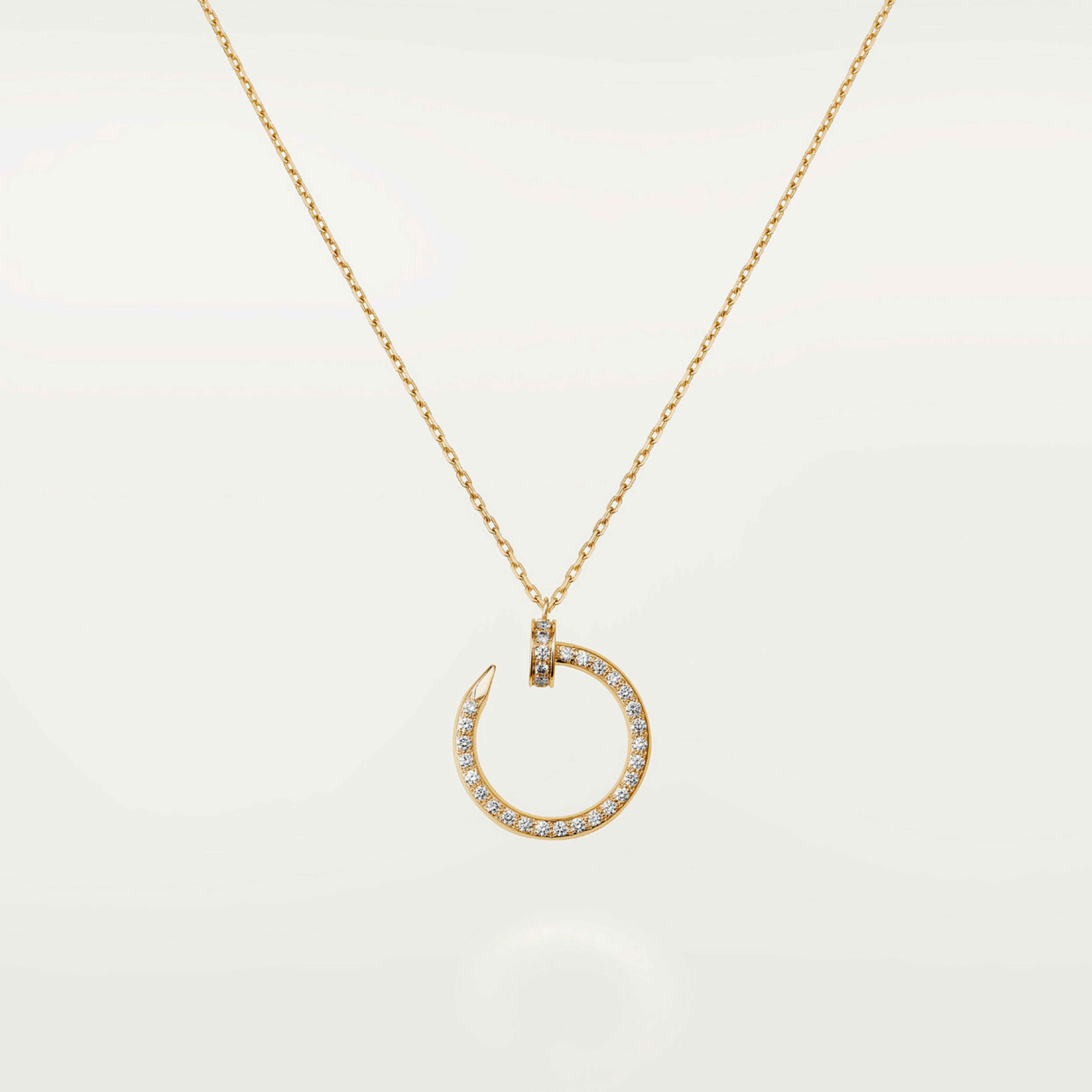 COLLIER CARTIER JUSTE UN CLOU FULL STRASS-GOLD
