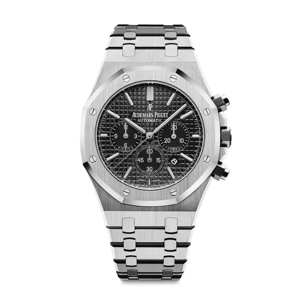 AP Royal Oak 41 mm Chronograph Black Dial