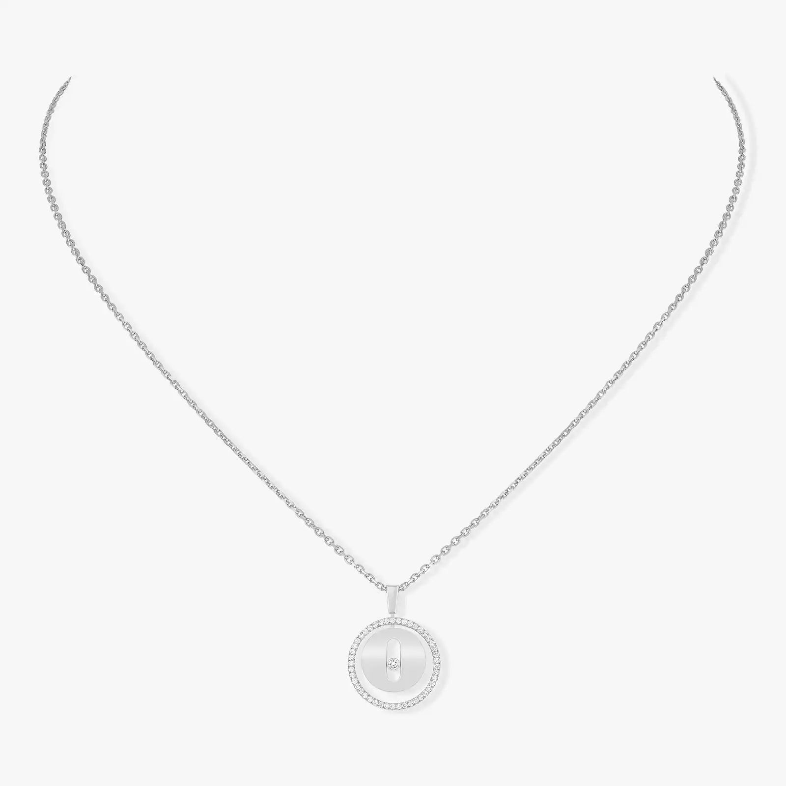 COLLIER MESSIKA LUCKY MOVE SM WHITE GOLD
