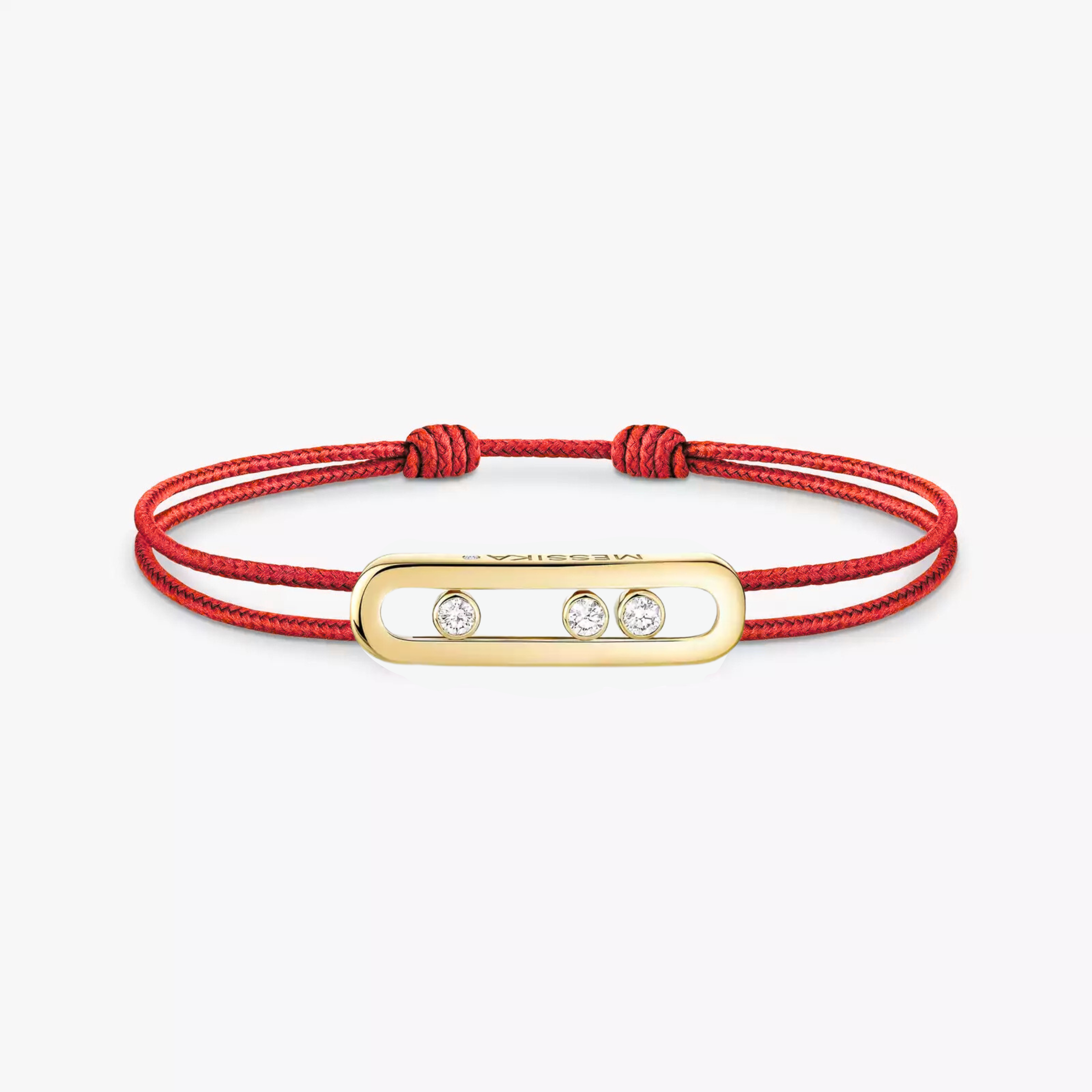 BRACELET MESSIKA CORDE ROUGE GOLD