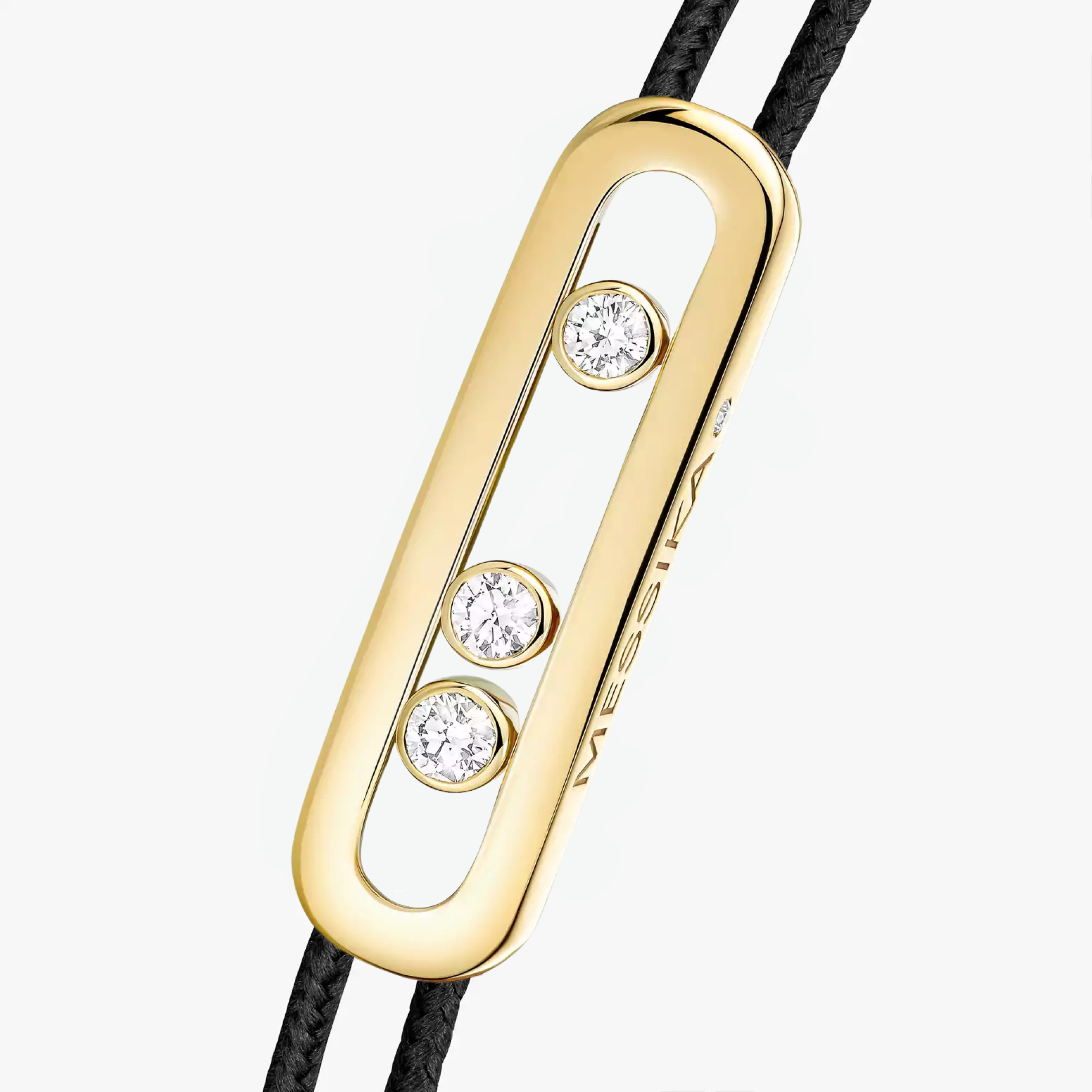 BRACELET MESSIKA CORDE NOIR GOLD