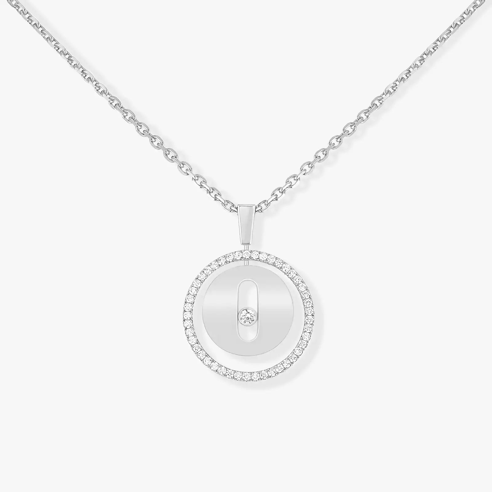 COLLIER MESSIKA LUCKY MOVE SM WHITE GOLD