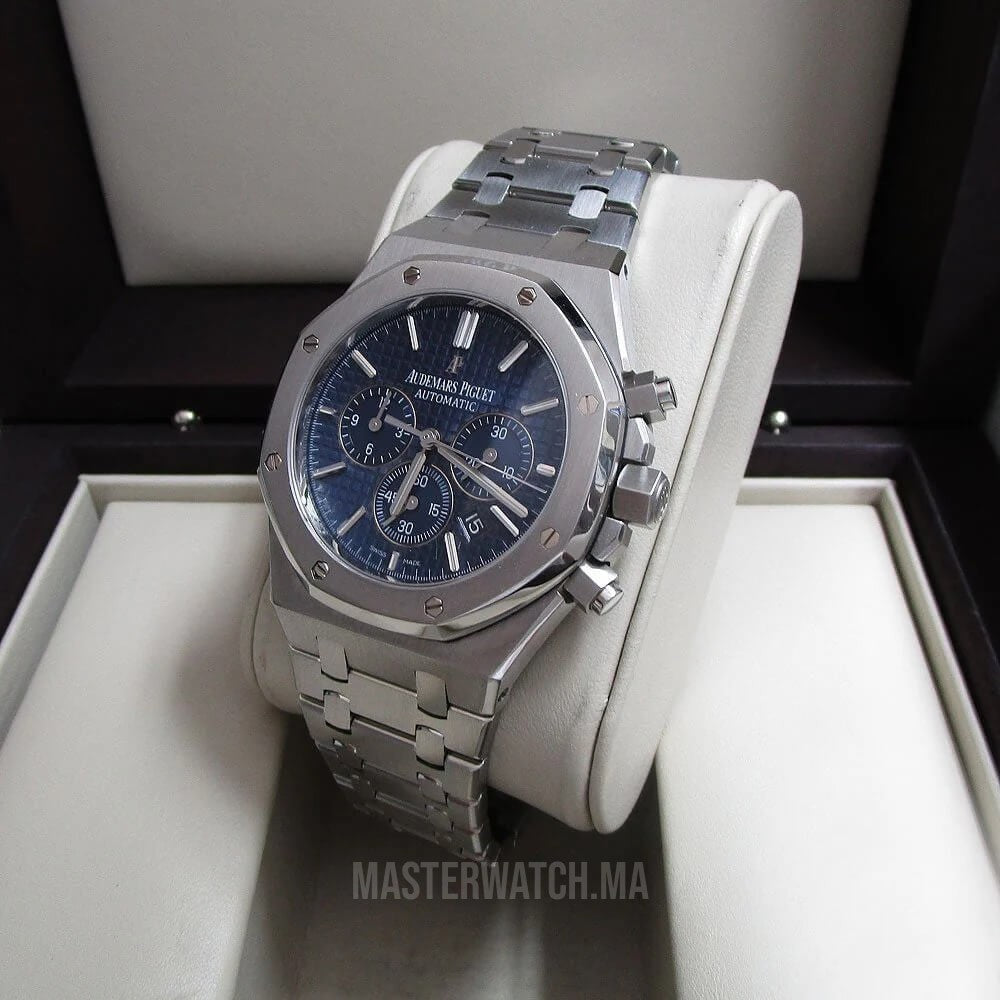 AP Royal Oak 41 mm Chronograph Blue Dial