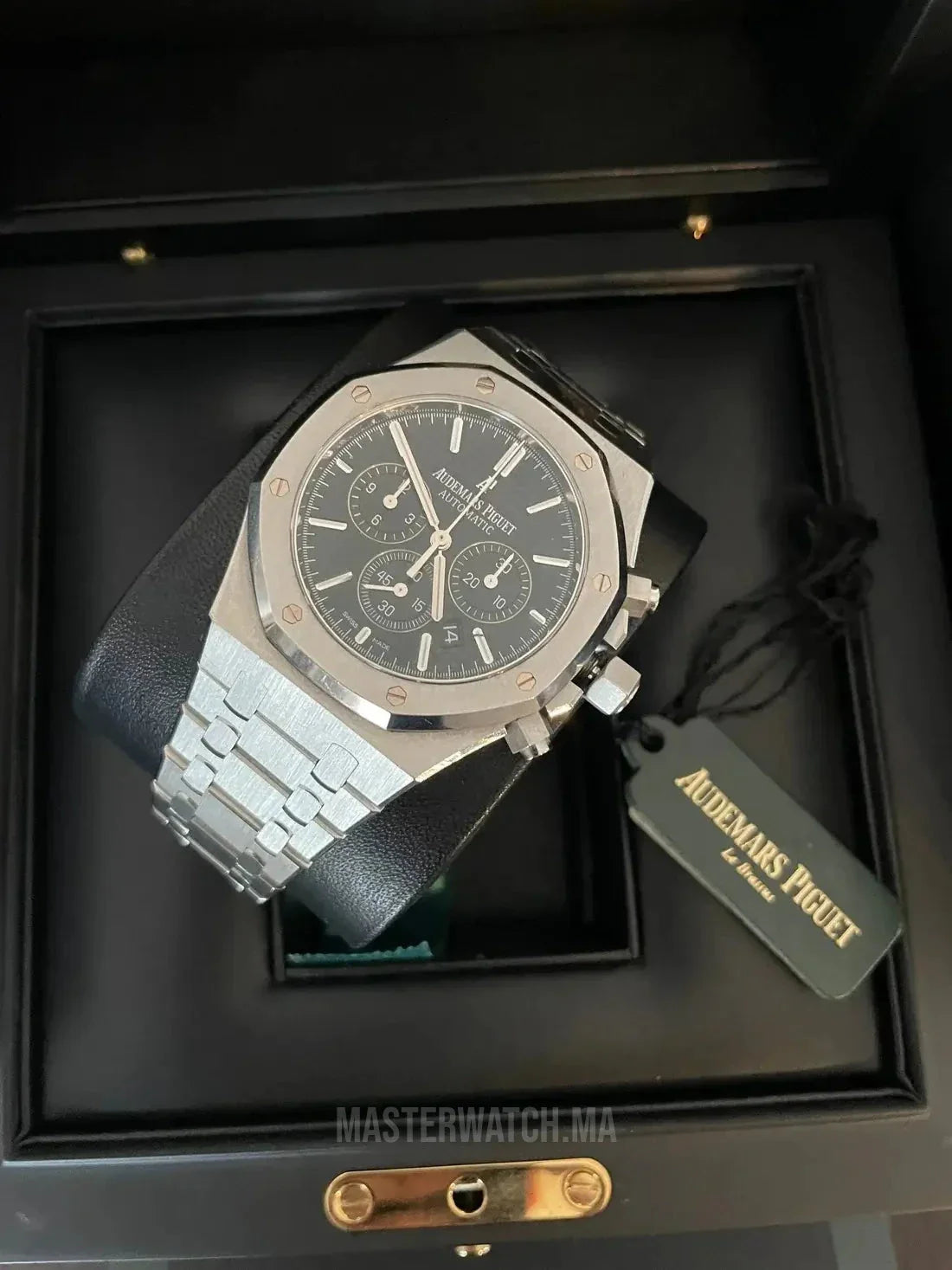 AP Royal Oak 41 mm Chronograph Black Dial